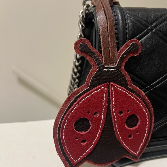 Handmade Ladybug Bag Charm - Picture 2 of 5